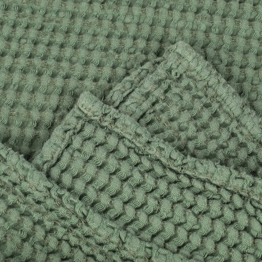 Forest Green Bedspread & Throw