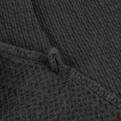 Graphite Waffle Towel