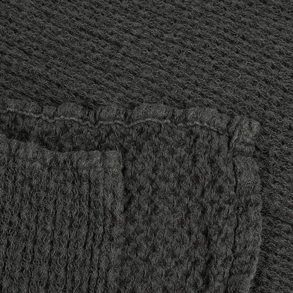 Graphite Waffle Towel
