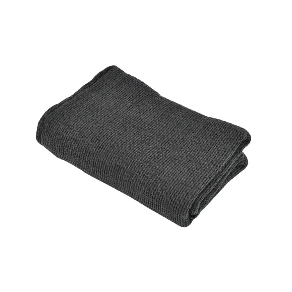 Graphite Waffle Towel