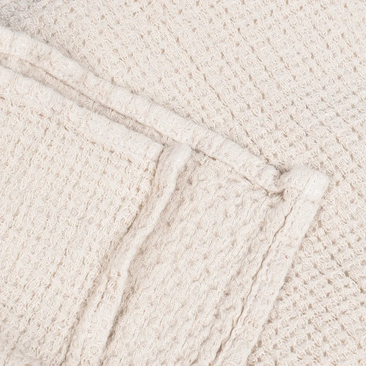 Ivory Waffle Towel