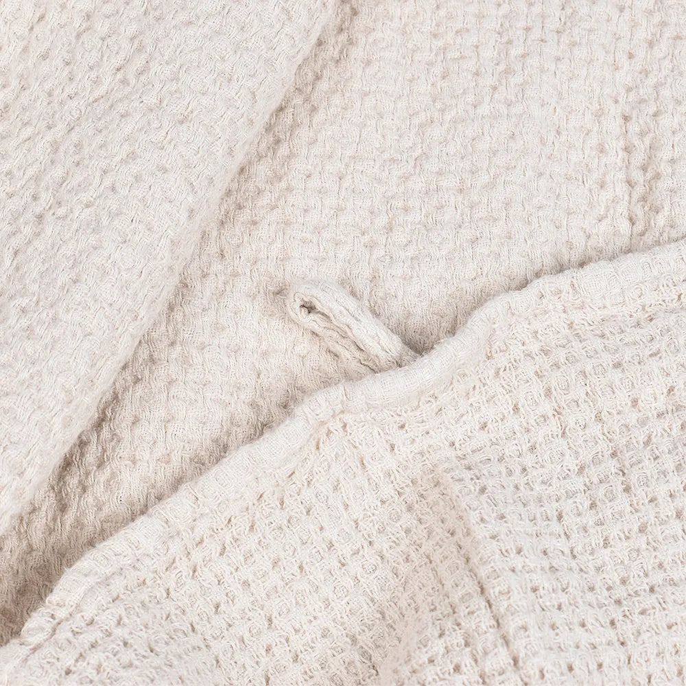 Ivory Waffle Towel