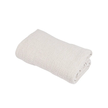 Ivory Waffle Towel
