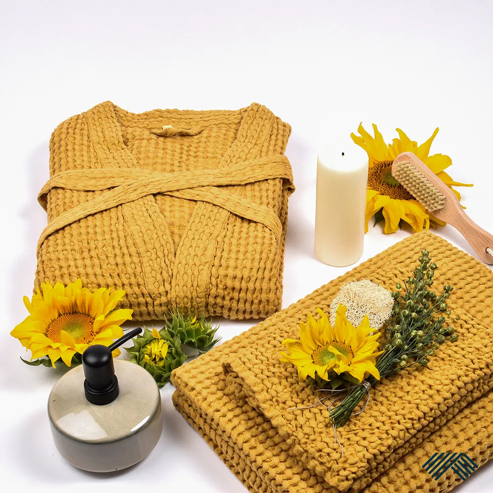 Mustard Bathrobe
