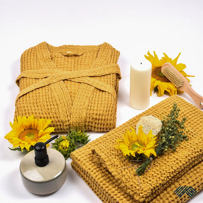 Mustard Bathrobe