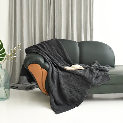 Graphite Bedspread & Throw