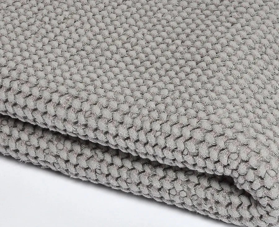 Charcoal Waffle Towel