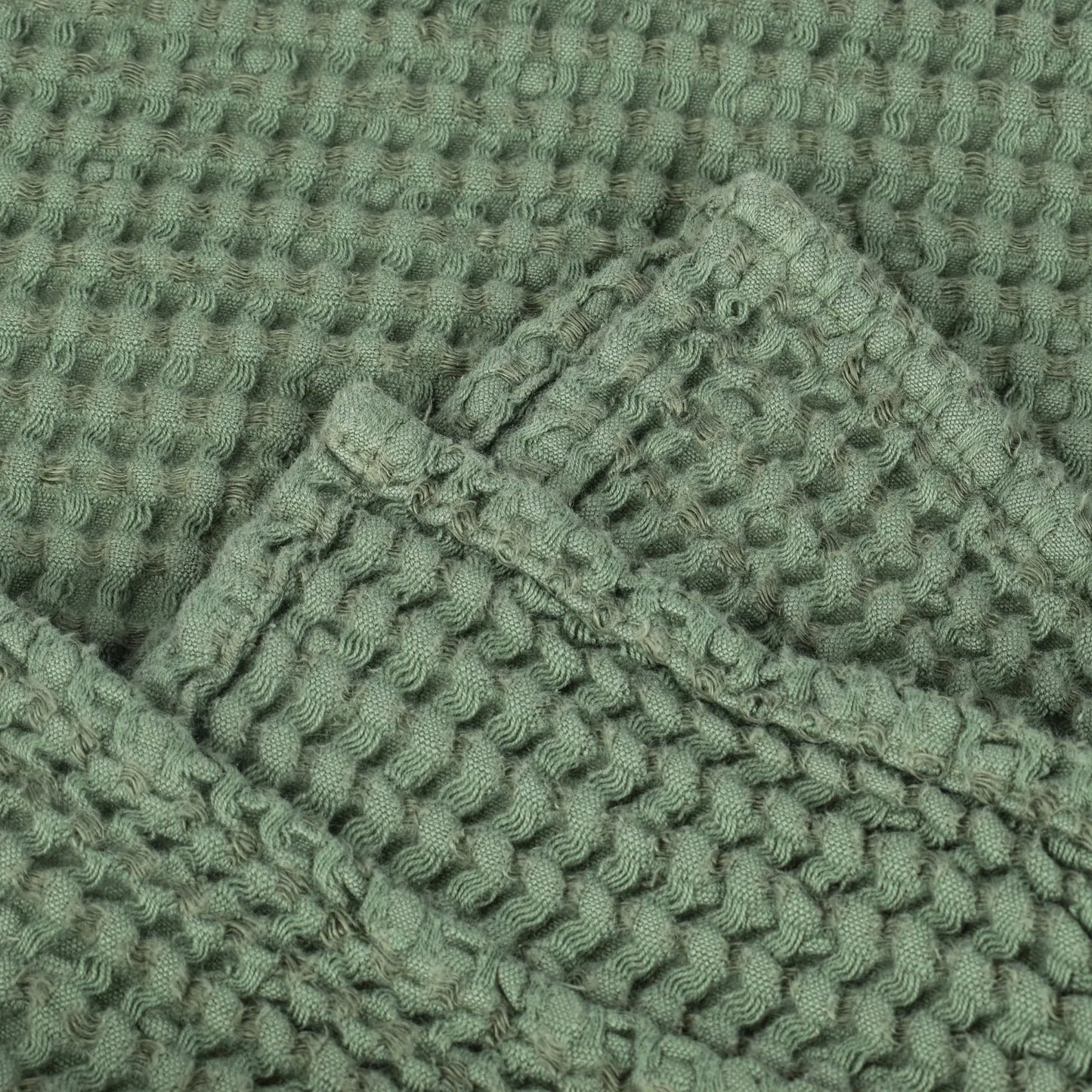 Forest Green Bedspread & Throw