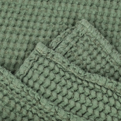 Forest Green Bedspread & Throw