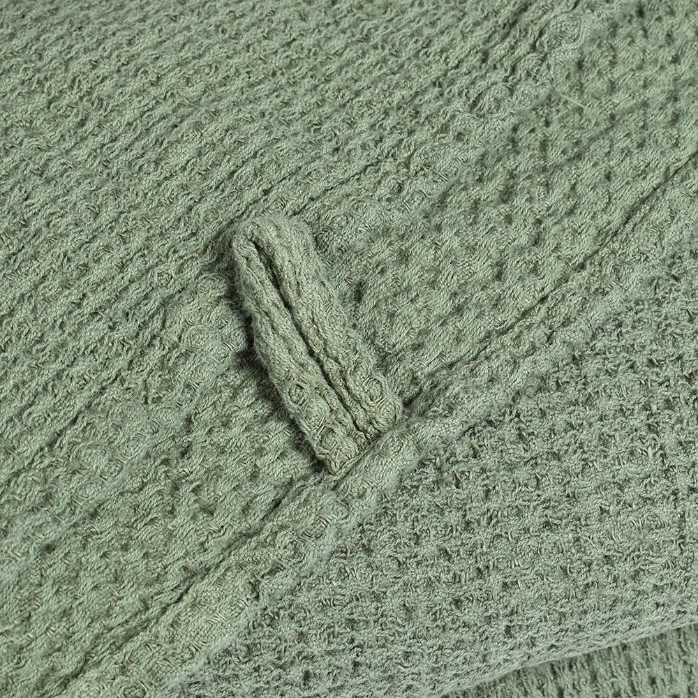 Forest Green Waffle Towel