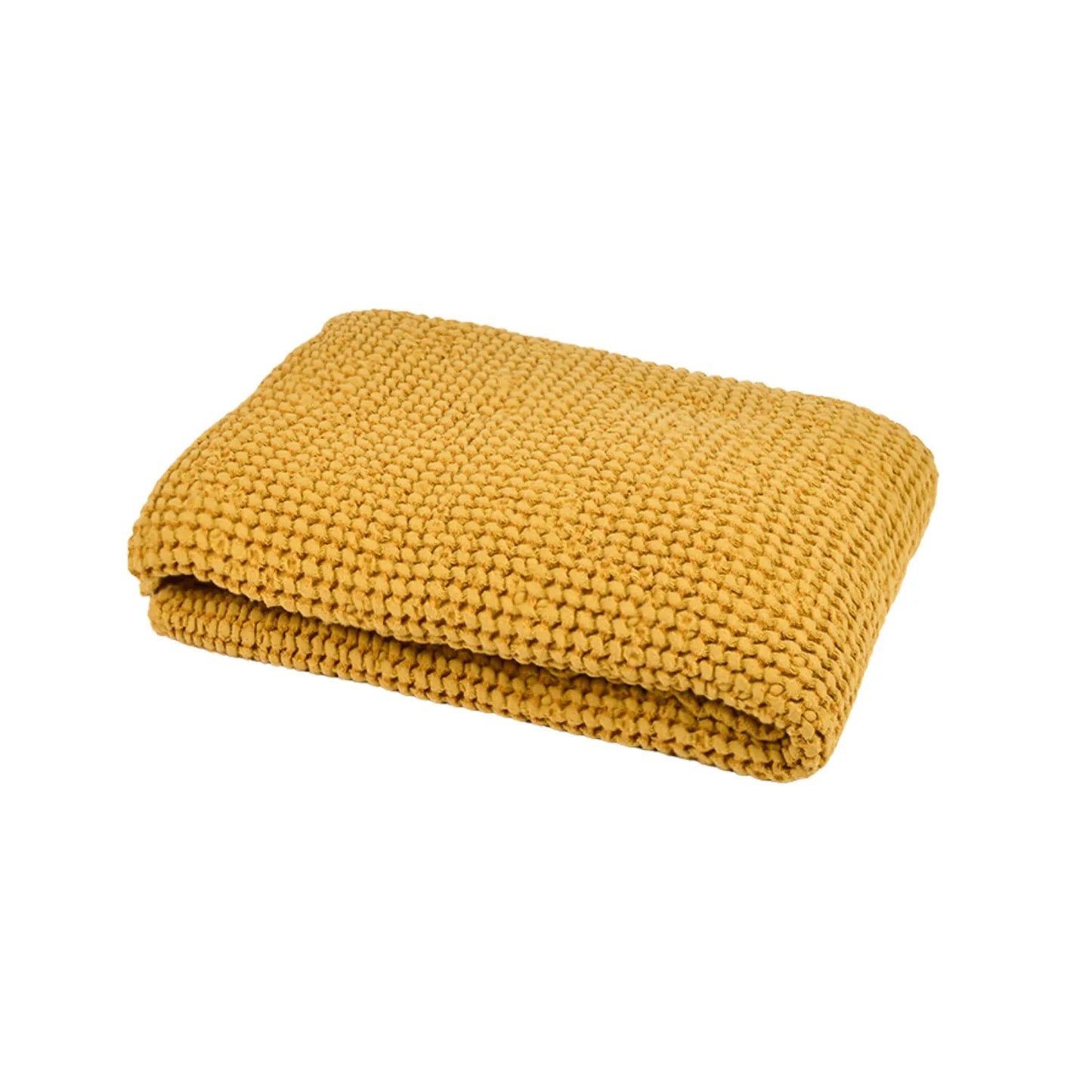 Mustard Waffle Towel