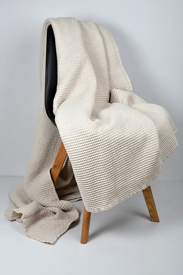 Ivory Bedspread / Throw